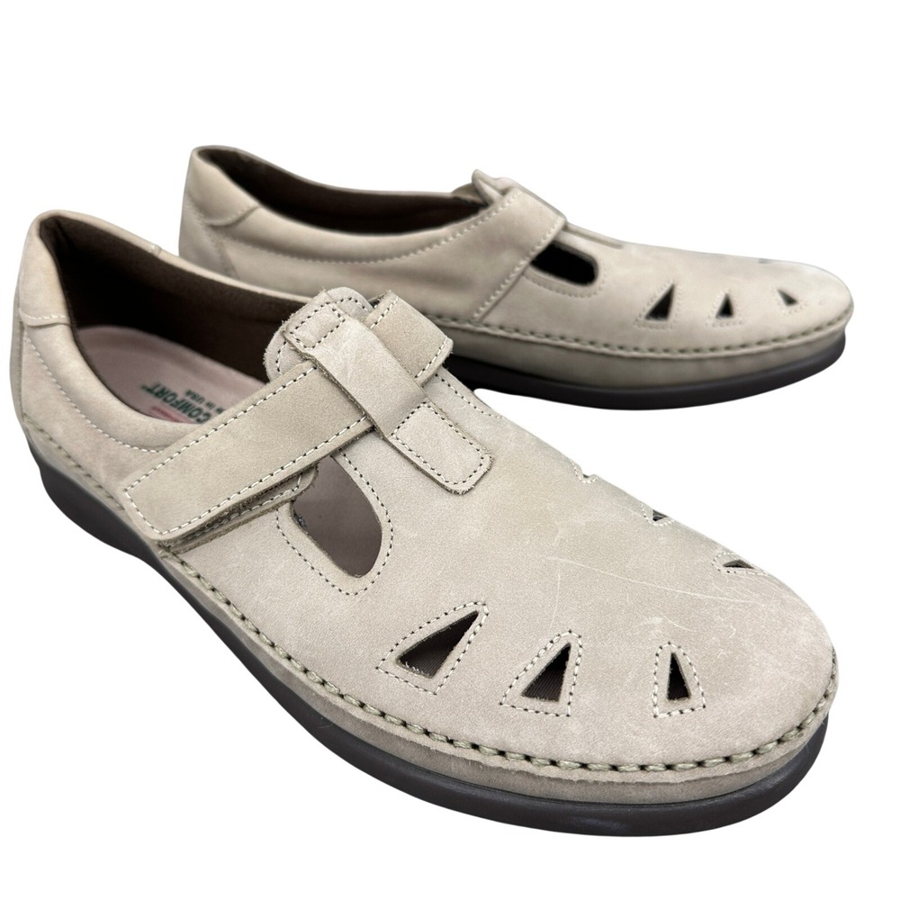 SAS Roamer Sage Shoe Womens Size 10 Narrow Podiatrist Tripad Comfort Leather USA